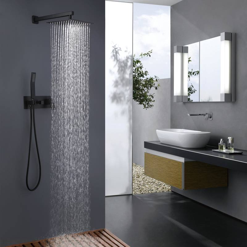 Elegant Rainfall Shower Combo Set