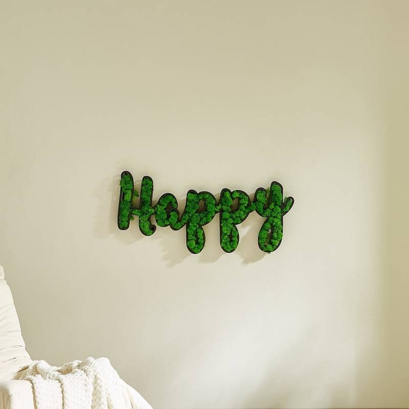 Joyful Moss Wall Art