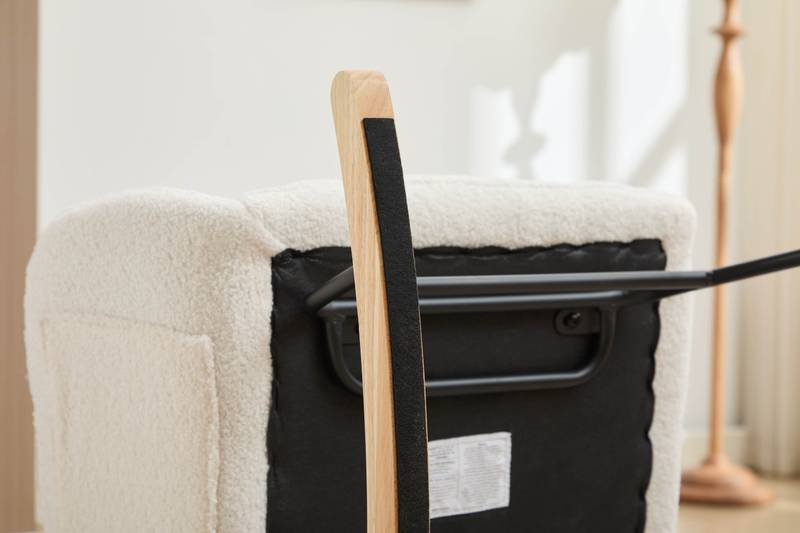 Cozy Glide Rocking Chair for Nurseries and Homes