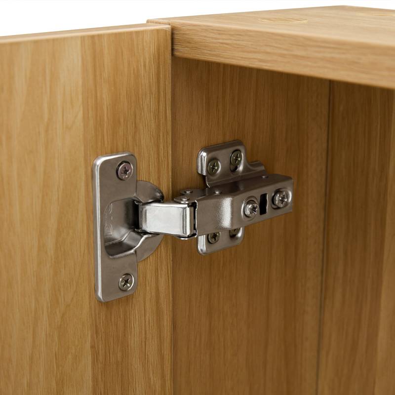 Stylish Wall-Mounted Bathroom Cabinet with Towel Rack and Shelves