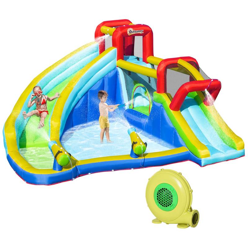 Ultimate Inflatable Water Park Fun House for Kids