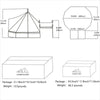 Cozy Canvas Glamping Bell Tent