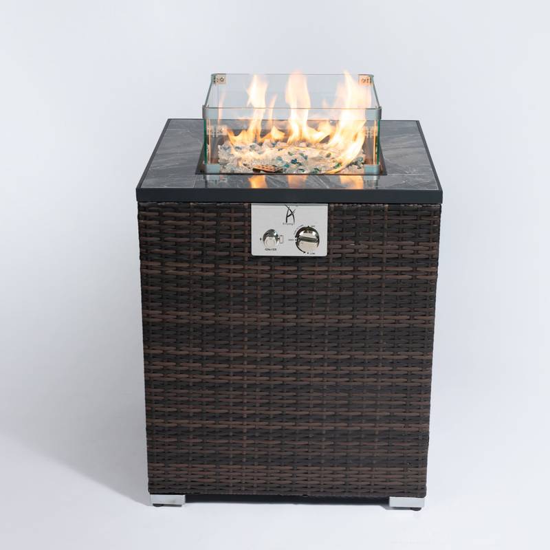 Cozy Flame Outdoor Fire Column