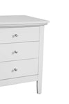 Chic White Nightstand