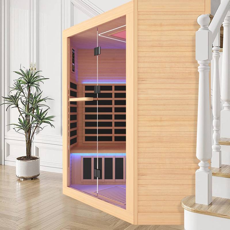 Canadian Hemlock Double Sauna Retreat
