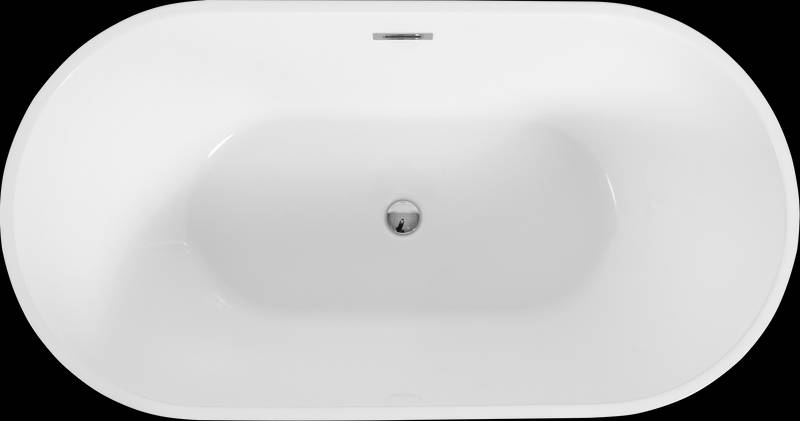 Relaxing Acrylic Soaking Tub with Easy Install Features