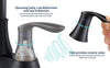 Elegant Bronze Bathroom Faucet with Pop-Up Drain