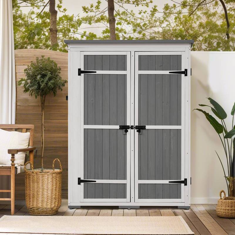 Garden Guard: Stylish Outdoor Storage Shed