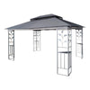 Cozy Outdoor Gazebo with Ventilated Roof & Mosquito Net