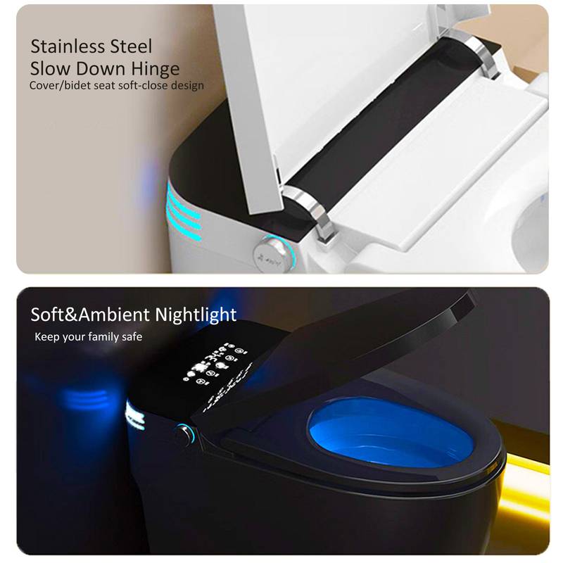 Smart Bidet Toilet: Heated Seat & Auto Features