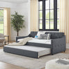 Chic Twin Daybed with Trundle and USB Charging