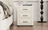 Lavish Velvet Bedroom Set with Tufted Bed & Chic Nightstands