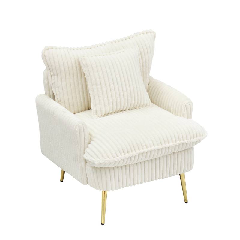 Cozy Chic Corduroy Chair