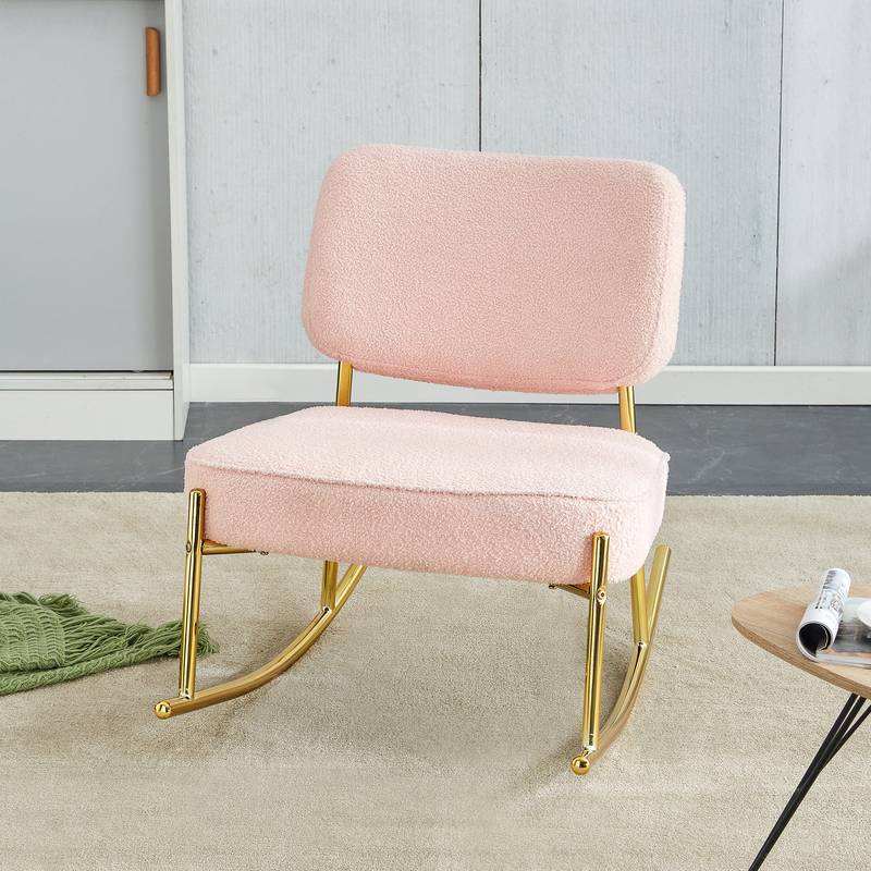 Velvet Bliss Rocking Chair