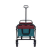 Cyan Collapsible Utility Wagon with Liners