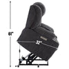 ComfortLift Recliner: Massage & Heat with USB Charging