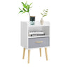 Cozy Collapsible Nightstand with Storage