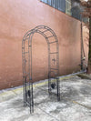 Elegant Garden Arch with Doors - Perfect for Climbing Plants and Special Events
