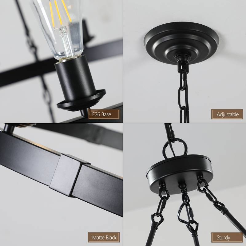 Vintage Charm Double-Tier Chandelier