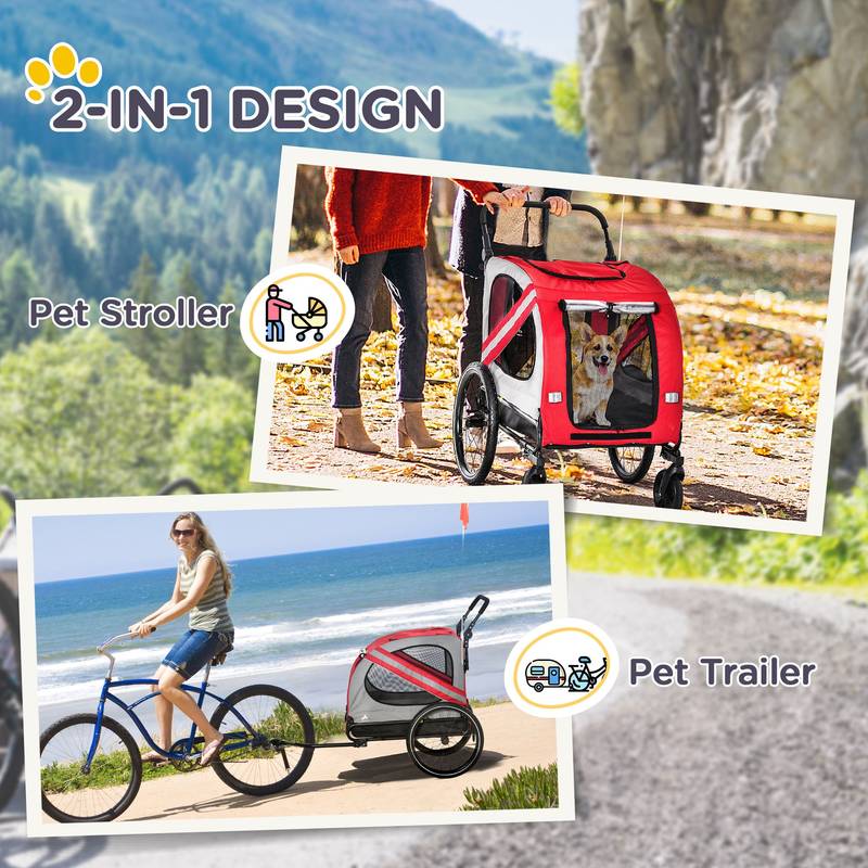 Pawtastic Bike Sidecar for Small Dogs