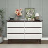 Chic Six-Drawer Storage Chest