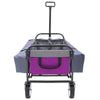 Purple Flexi Wagon: The Ultimate Collapsible Cart for All Your Adventures!