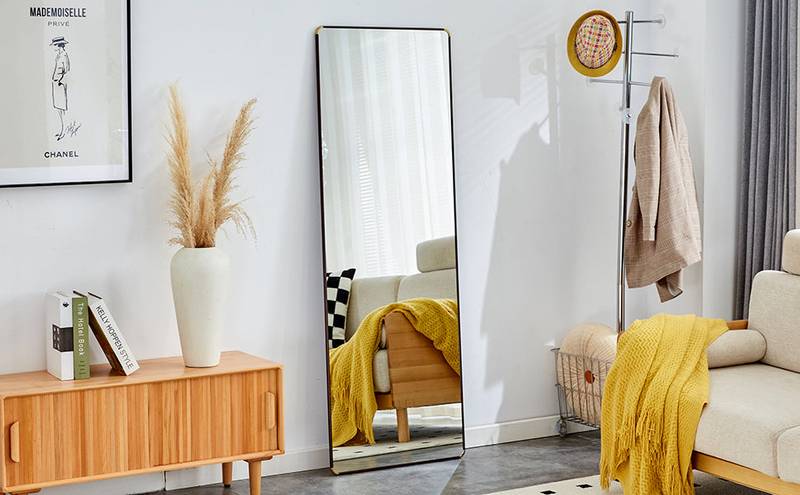 Stylish Full-Length Floor Mirror