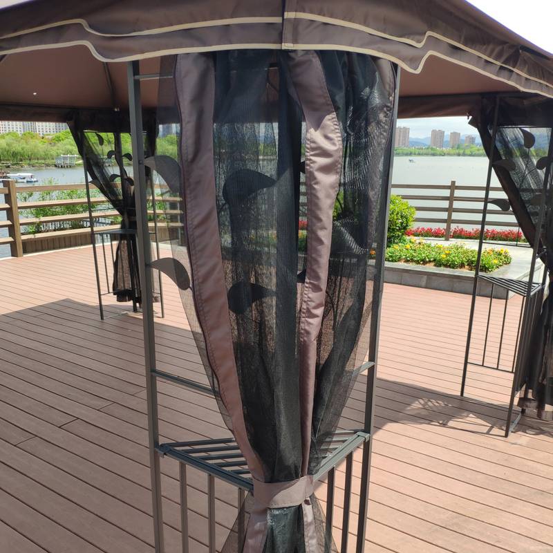 Cozy Patio Oasis Canopy Tent with Mosquito Netting