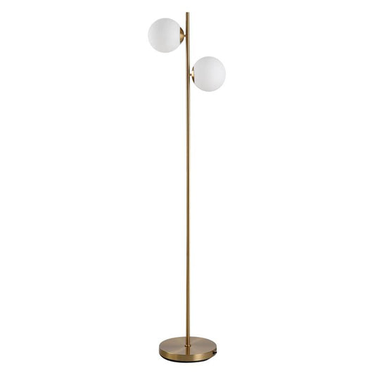 Stylish Glass Shade Floor Lamp