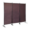 Chic Portable Room Divider - Three-Panel Privacy Screen