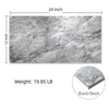 Elegant Gray Carrara Marble Tile