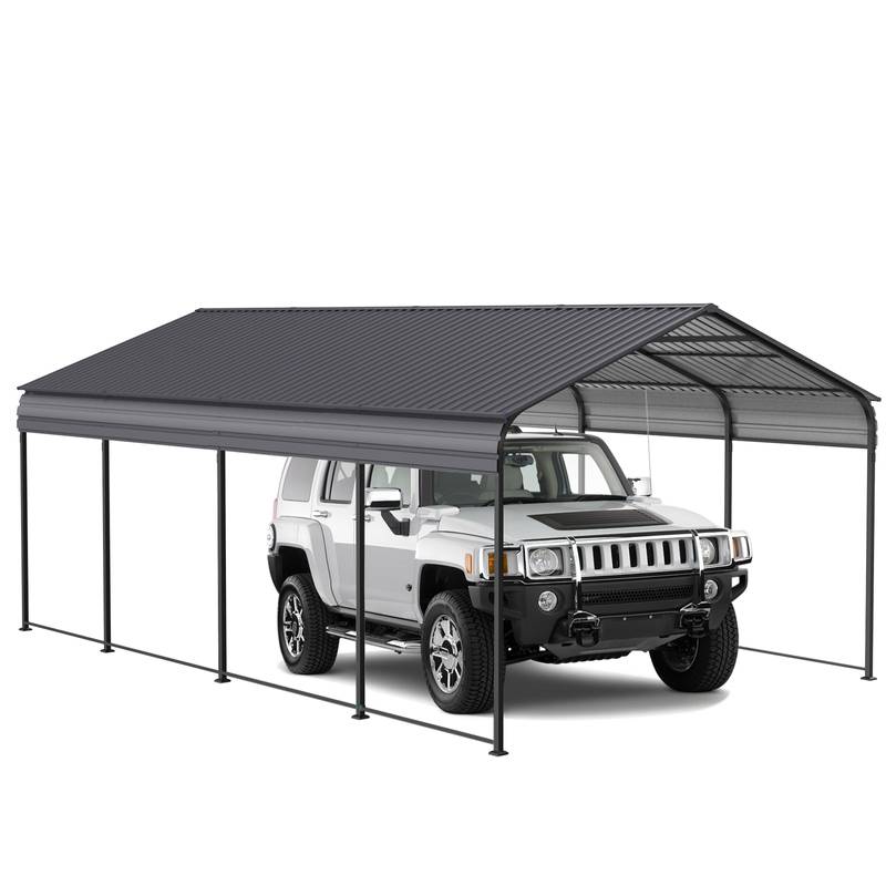 Ultimate Metal Carport Canopy - Heavy Duty Outdoor Storage for Cars, Boats, and Trucks
