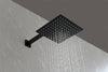 Luxurious Black Rain Shower Set