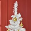 Slim White Pencil Christmas Tree