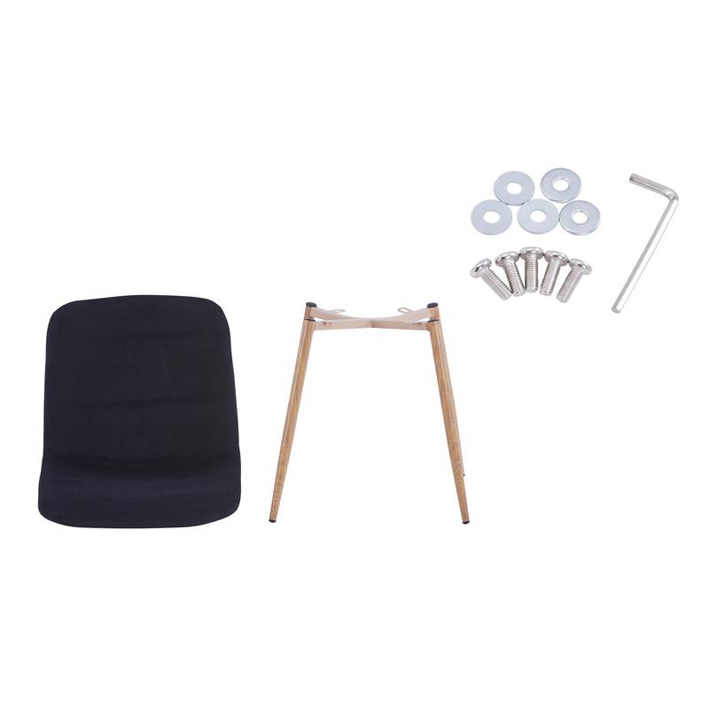 Sleek Black Dining Chair