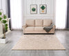 Gilded Chinchilla Luxe Faux Fur Rug