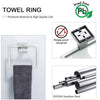 Stylish Stainless Steel Towel Bar Set