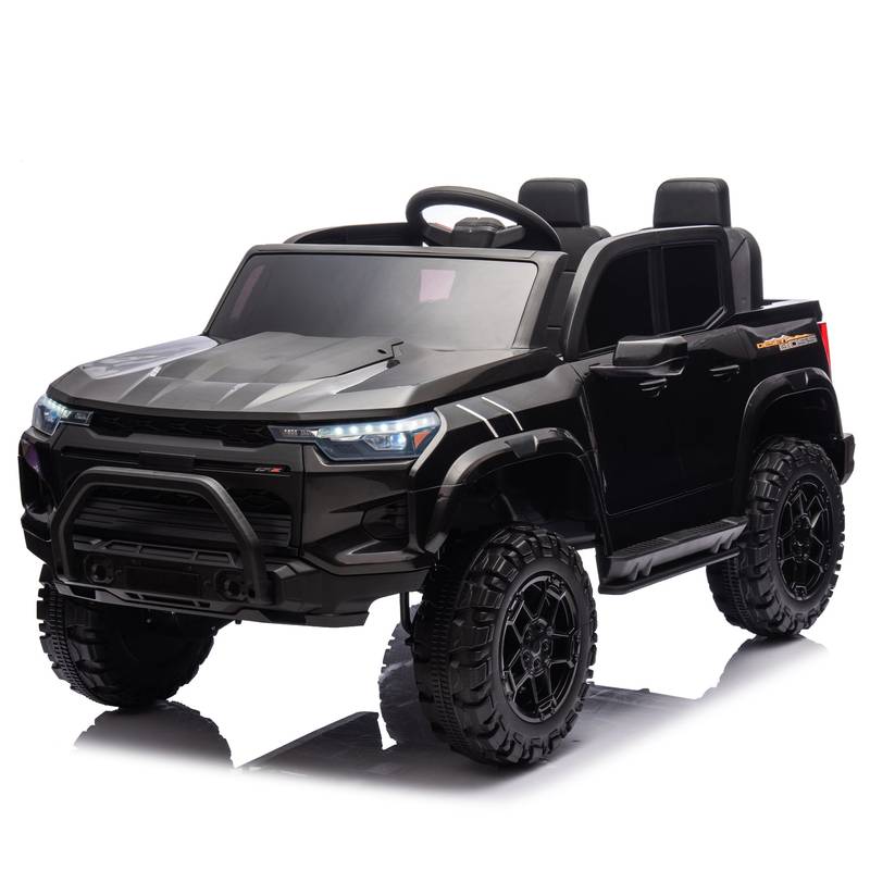Power Wheels Duo: Remote-Controlled Electric Pickup for Kids!