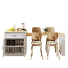 Charming Kitchen Island & Dining Table Combo