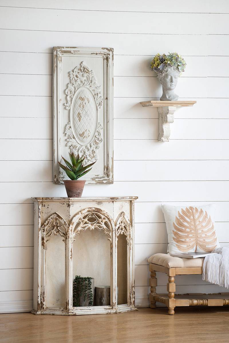 Elegant White Wall Art Panel - Perfect for Any Room