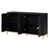 Stylish Black Sideboard with Ample Storage