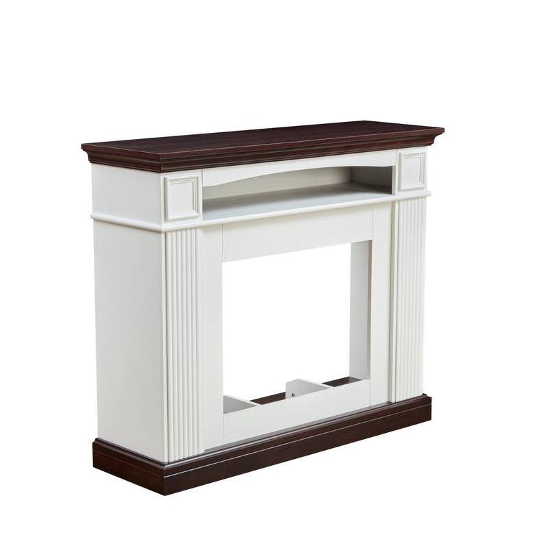 Cozy Farmhouse Fireplace TV Stand