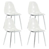 Clear Chic Dining Chairs Set