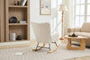Cozy Glide Rocking Chair for Nurseries and Homes
