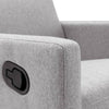 Cozy Gray Rocking Nursery Chair