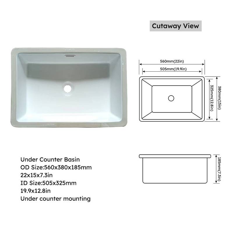 Elegant Carrara Stone Bathroom Vanity Top