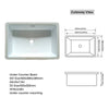Elegant Carrara Stone Bathroom Vanity Top