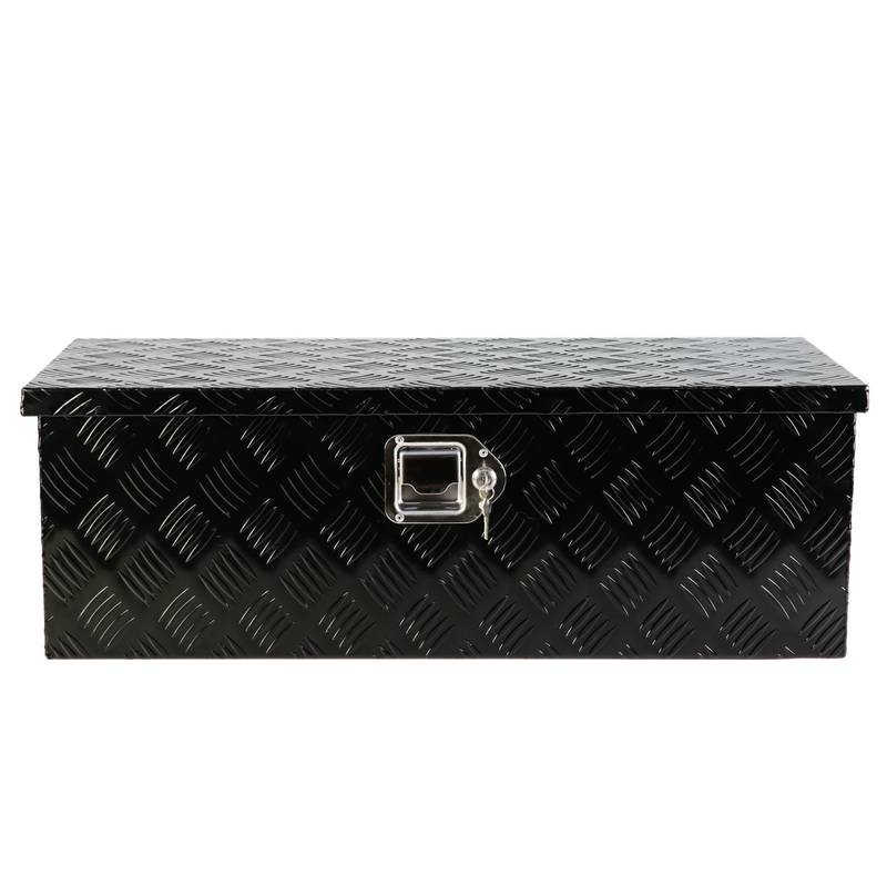 Sturdy Black Toolbox for Trucks & Trailers