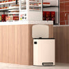 Sleek Soft-Close Kitchen Trash Can with Foot Pedal and Bags