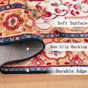 Boho Bloom Non-Slip Washable Area Rug